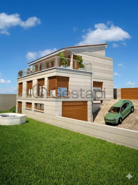 CHALET DE PIEDRA EN CONSTRUCCION ZONA CARABUXEIRA - SANXENXO